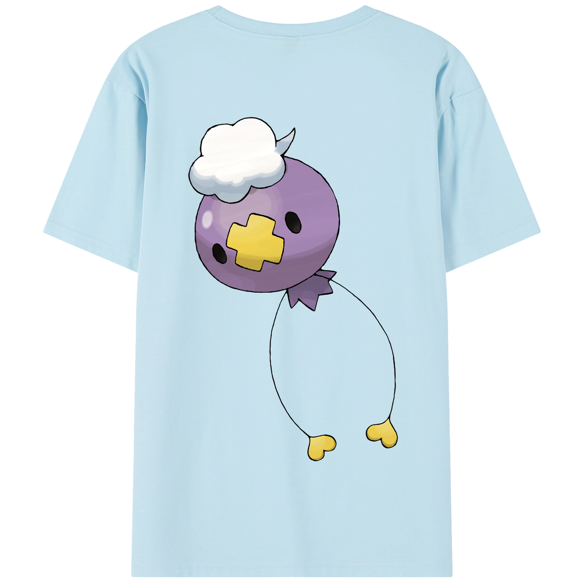 （画像用） ポケットモンスター Pokémon 綿100％半袖Tシャツ（背面プリント）